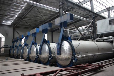 Autoclavă pentru bloc AAC