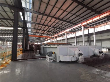 Sistem de uscare pentru panoul AAC