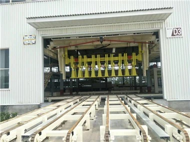 Sistem de lanț de stivuire paralel pentru instalația AAC