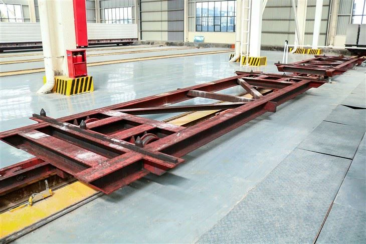 Cărucior cu abur pentru bloc AAC